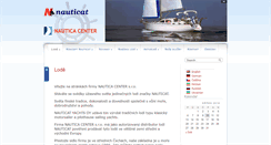 Desktop Screenshot of nauticat.cz